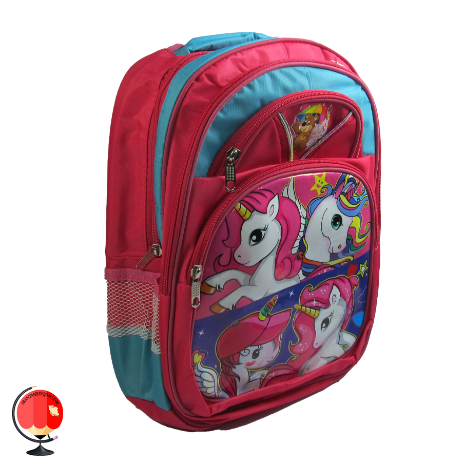 کوله پشتی دخترانه طرح یونیکورن