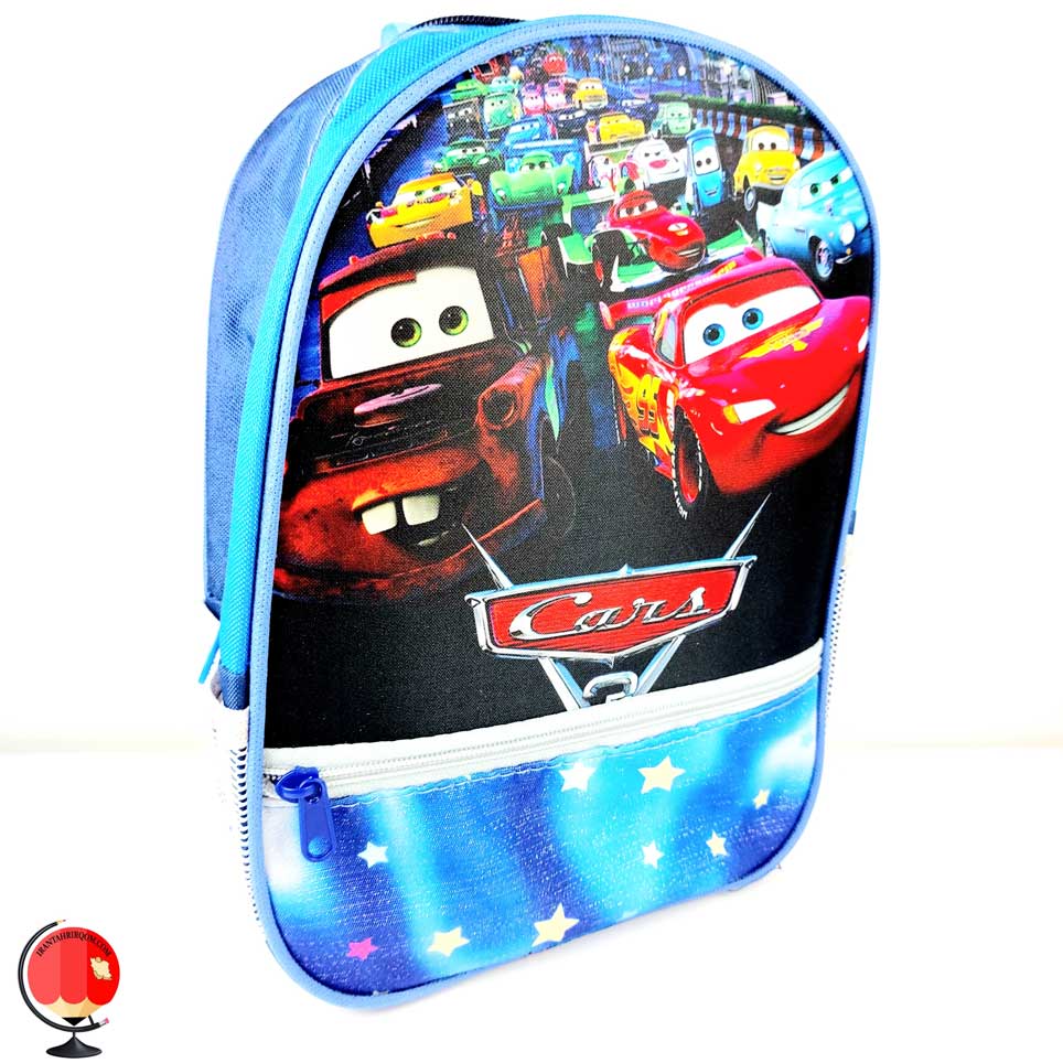 کوله پشتی پسرانه طرح ماشین ها